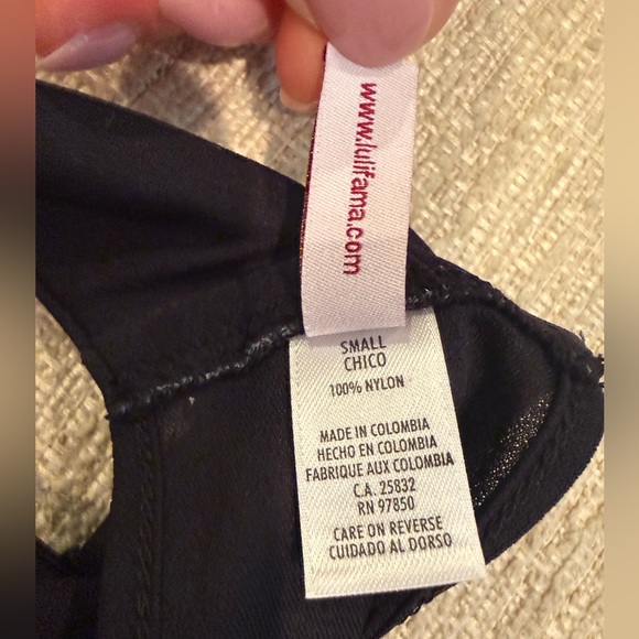 Luli Fama T-back Black V-Neck Mini Swim Cover-Up - Picture 10 of 10